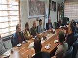 ✅️ دیدار جمعی از قشر کارگری و کارفرمایی با فرماندار شهرستان به مناسبت هفته کارگر