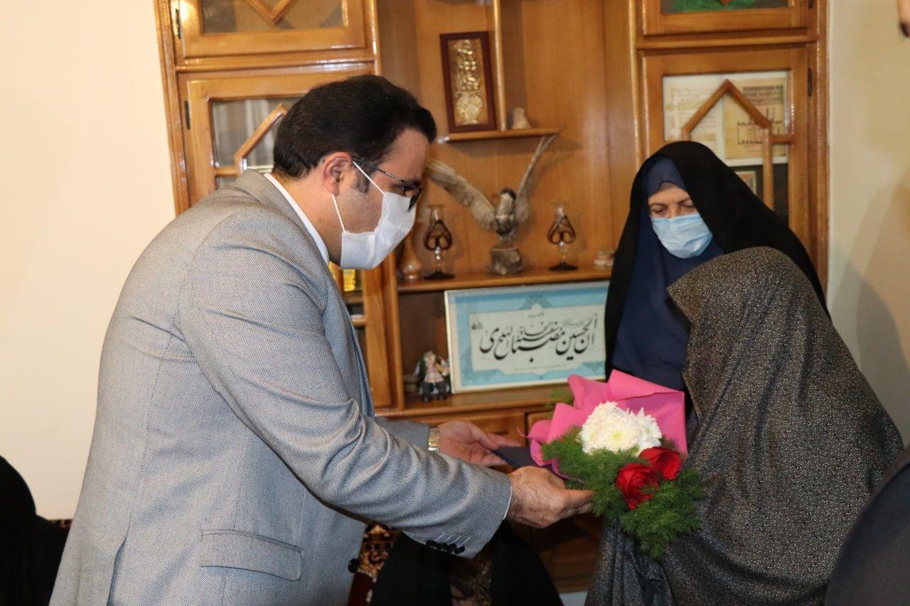 دیدار فرماندار شهرستان اسکو با مدیر کل حفاظت محیط زیست استان 
